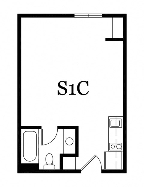 bedroom floor plan | the streeter luxury apartments